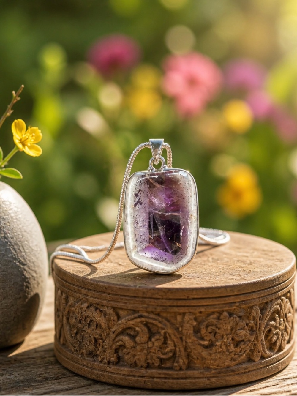 NEW! Super Amethyst Necklace - Picture 14 of 15